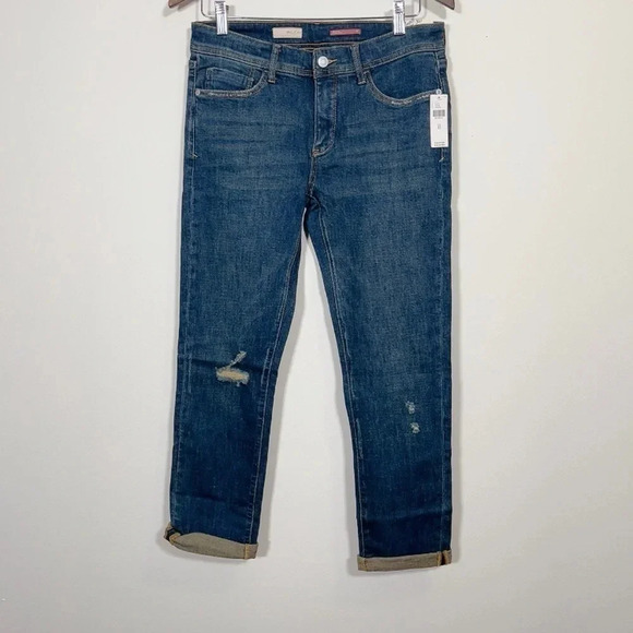 NWT ANTHROPOLOGIE | PILCRO THE SLIM BOYFRIEND JEANS - Picture 4 of 16
